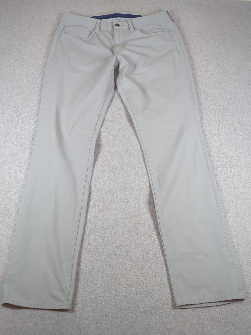 Vineyard Vines Performance Pants Men's 32x32 Gray Stretch 5 Pocket Pant